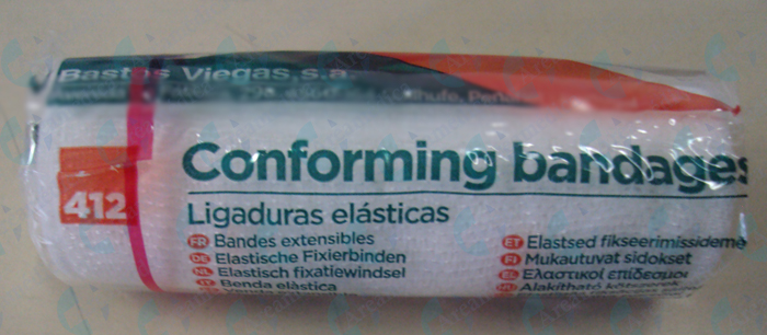VENDA ELASTICA 10CM  BLANCAS