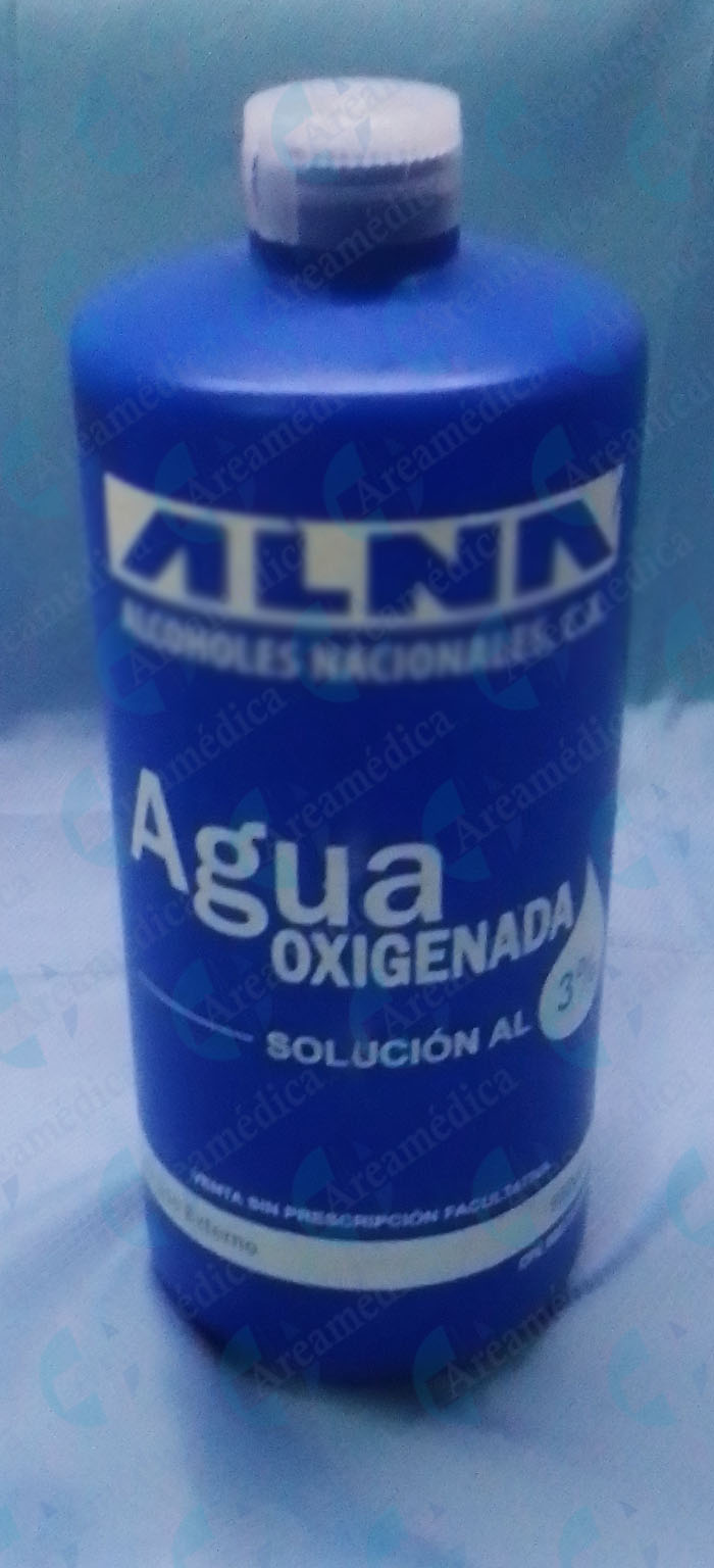 Agua Oxigenada Solucion al 3% G/V 10 Volumen 1000 CC
