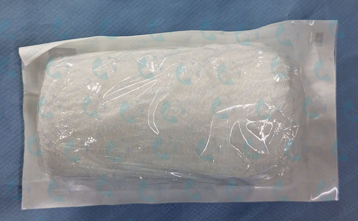 Venda gasa quemados / heridas 4.5CM X 4.1 YDS 100% algodon 6 pliegos