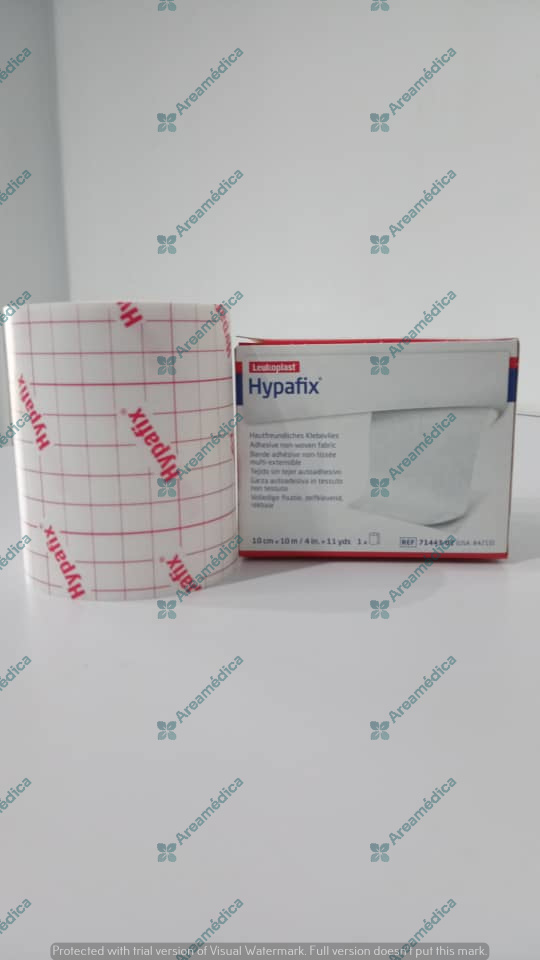 Hypafix  10cmx10m Adhesivo de Tela(Tela de Algodon permeable al aire y al vapor)