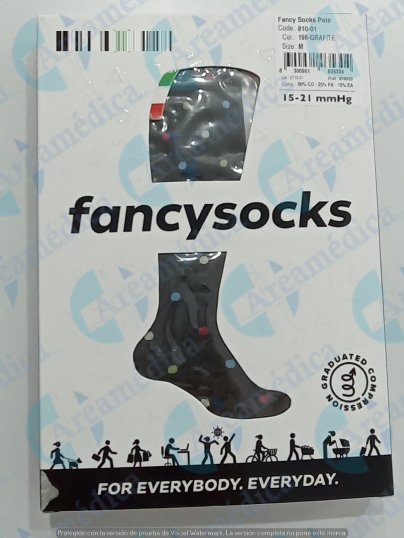 MEDIA COMPRESION RODILLA DAMA/ CABALLERO TALLA M 15-21 MMHG