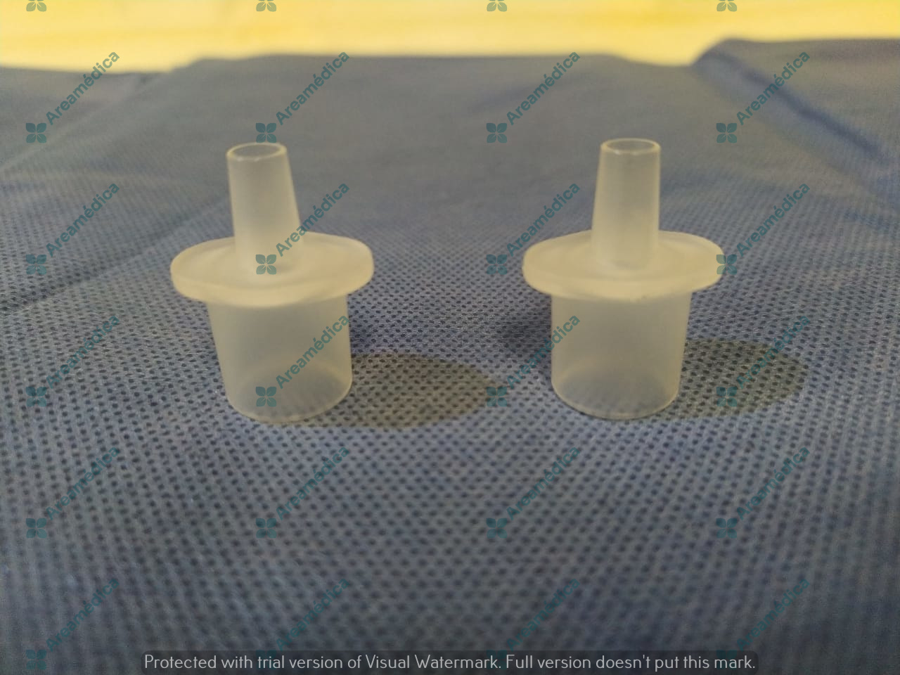 Conector Plastico Transparente Conexion Extremo Espiga/ Extremo Salida Circuito