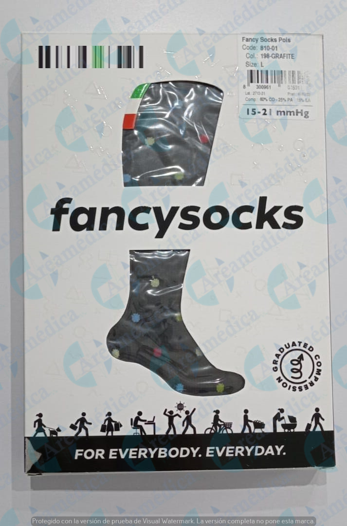 MEDIA COMPRESION RODILLA DAMA/ CABALLERO TALLA L 15-21 MMHG