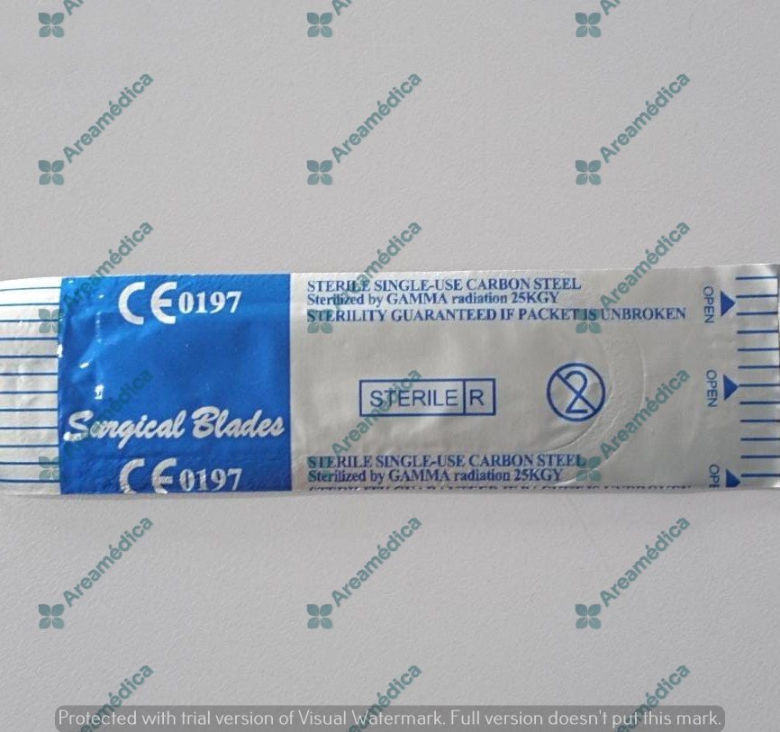 Hojilla de Bisturi Numero 23 Caja x 100 Unidades. Venta x Unidad