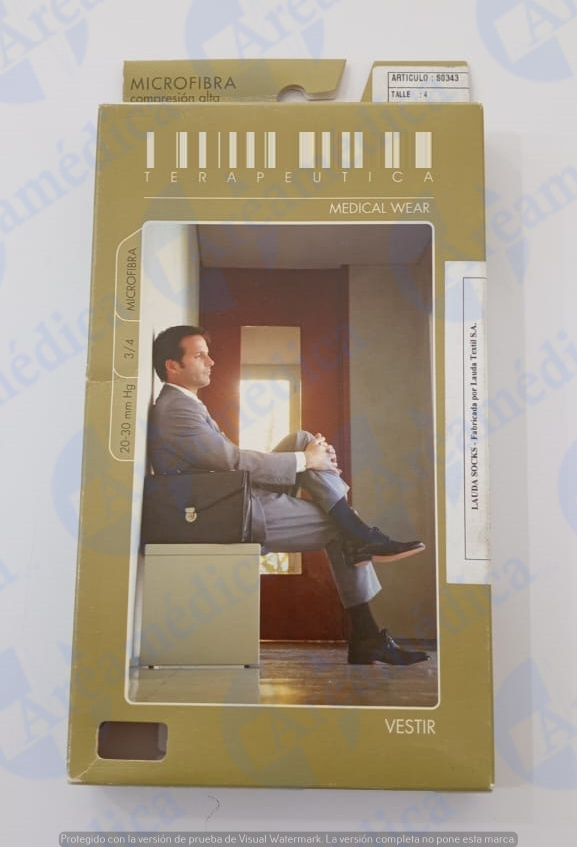 Media compresion rodilla caballero talla L (20-30 mmhg)