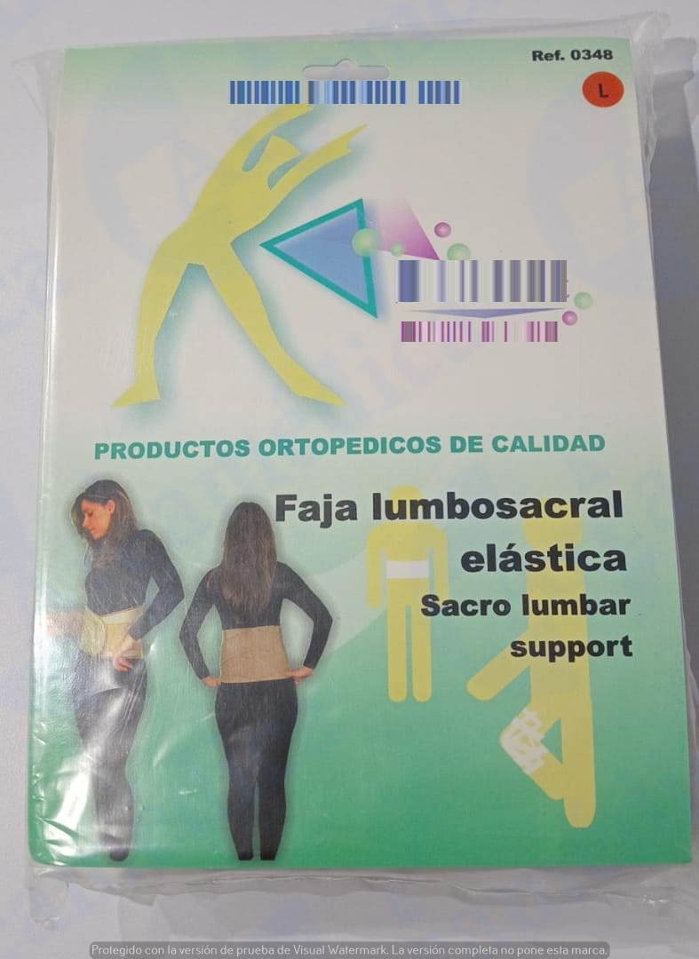 Faja abdominal post operatoria mujer (talla L)