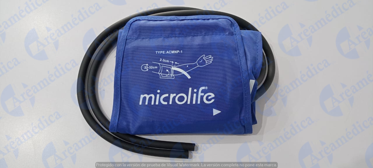 Brazalete adulto (22 a 32cm) de dos tubos para tensiometro