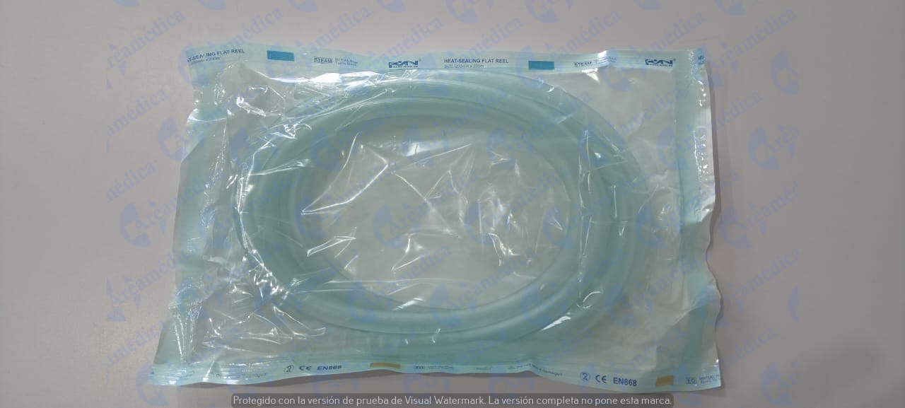 Manguera tubo Goma Succion Aspiracion 7mm x 3 mts Esteril con Conectores