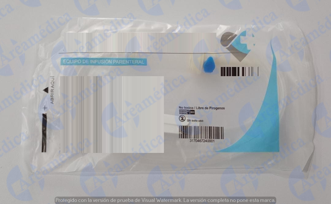 Macrogotero en "Y" set de infusion