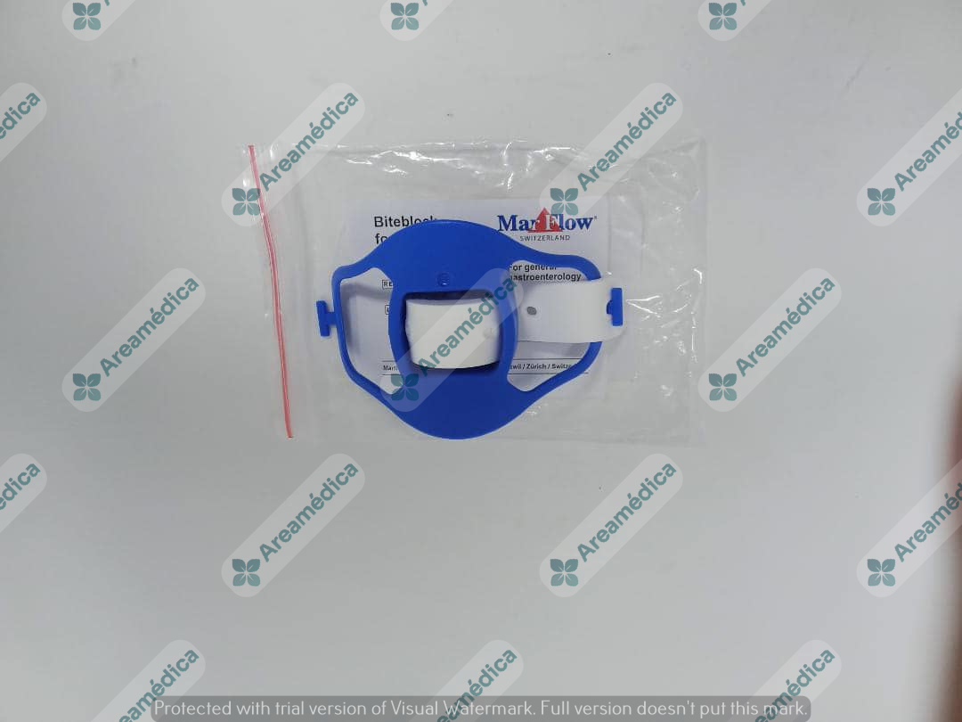 Bloqueador De Mordida Boquilla De Polipropileno Para Gastro WS-YO-03 Azul