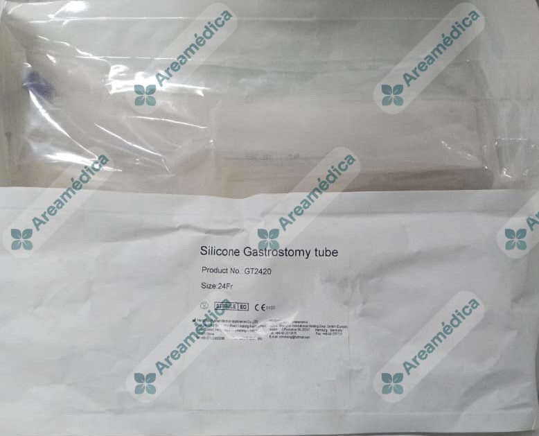 Gastrostomo de Reemplazo 24 Fr Silicon (E ) Cateter de Recambio GT2420