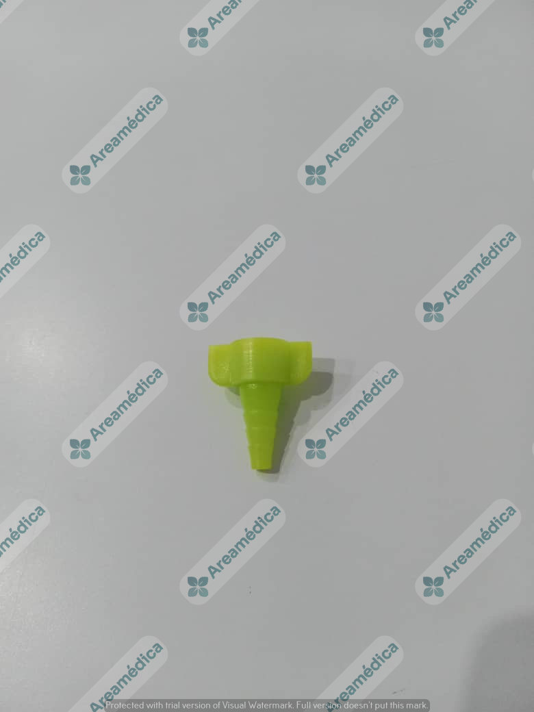 Arbolito Descartable o Conexion de Oxigeno Verde Plastico (E )