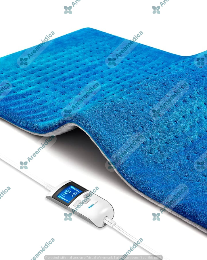 Fomentera Electrica de Calor Seco Azul Rey Controlador Digital LCD 30,5cm x 61cm
