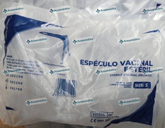 Especulo Vaginal Descartable de Plastico Esteril Talla S Precio por Unidad