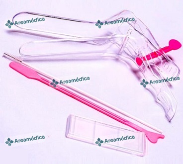 Kit de Citologia Talla M Trinquete porta Lamina Especulo Citocepillo Espatula