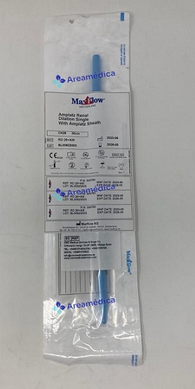 Dilatador y Funda Amplatz CH26 x 30cm Amplaz