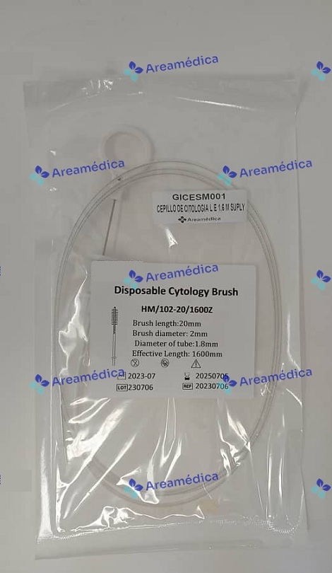 Cepillo De Citologia Largo Efectivo 1.6 metros Diametro de cepillo 2 mm