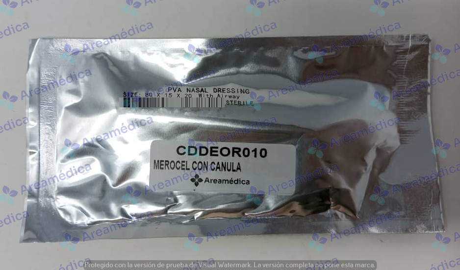 Merocel con canula tapon nasal standard esteril