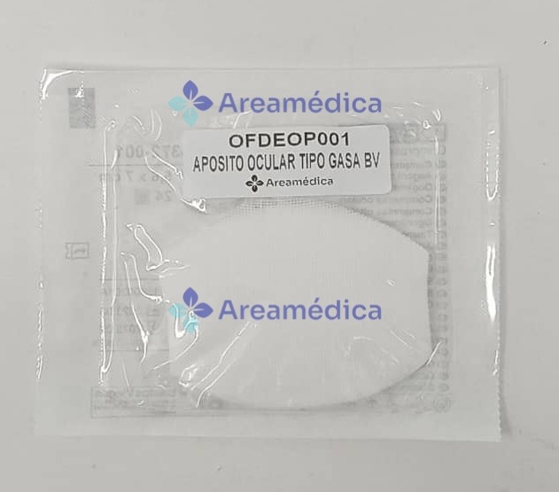Ap&oacute;sito Ocular 5.6 x 7cm Tipo Gasa Precio x Unidad