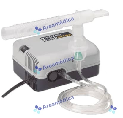 Nebulizador Portatil Compresor Pulmoaid 18080 Gris 30 Psi <63Db Adulto Pediatric