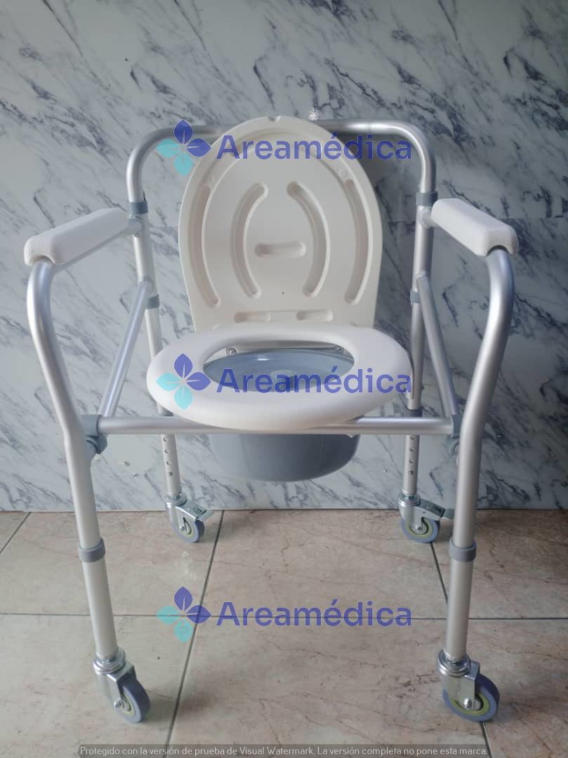 Silla Sanitaria con Ruedas Areamedica