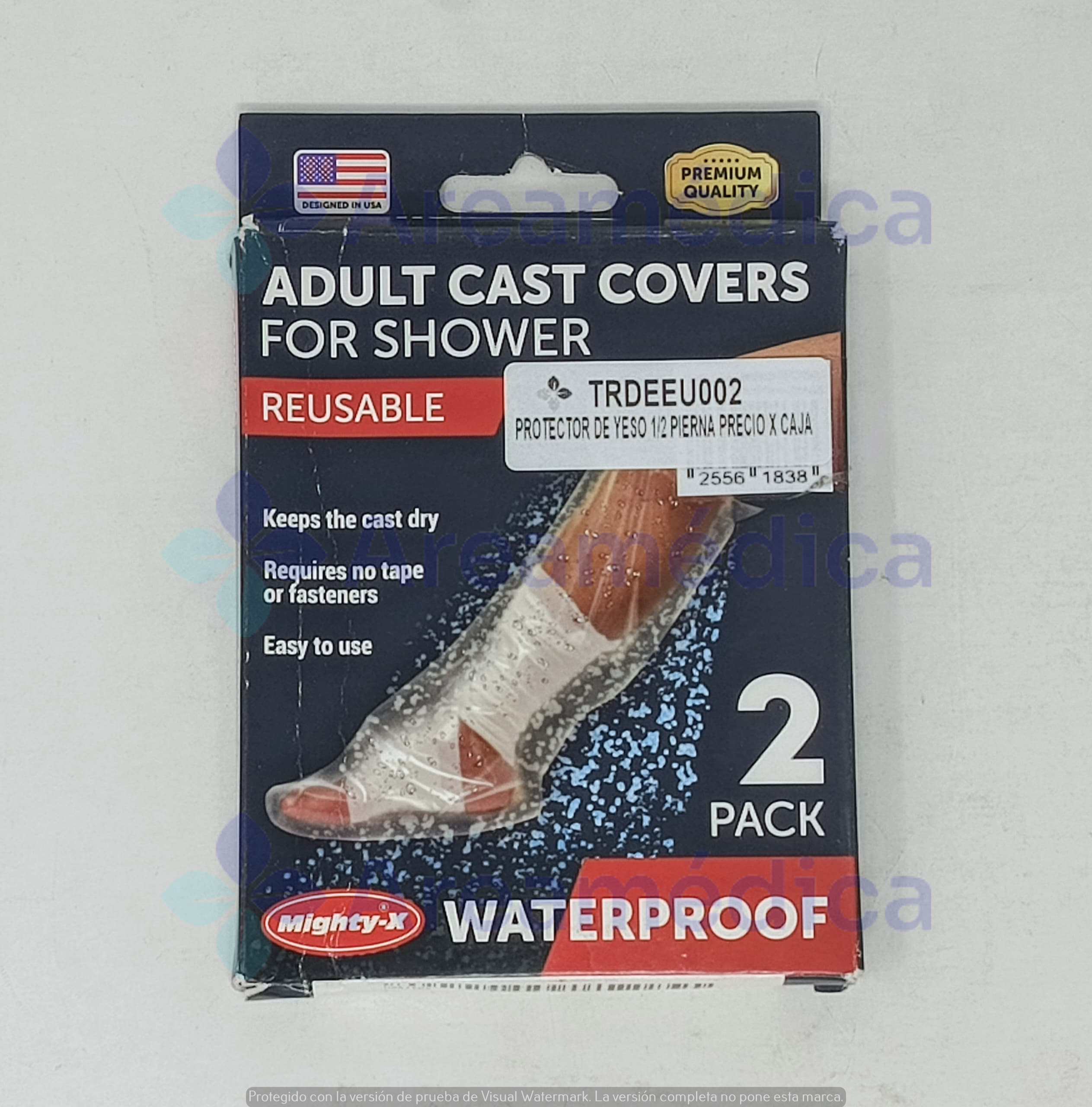Protector de Yeso para 1/2 Pierna por Caja de 2 Pack