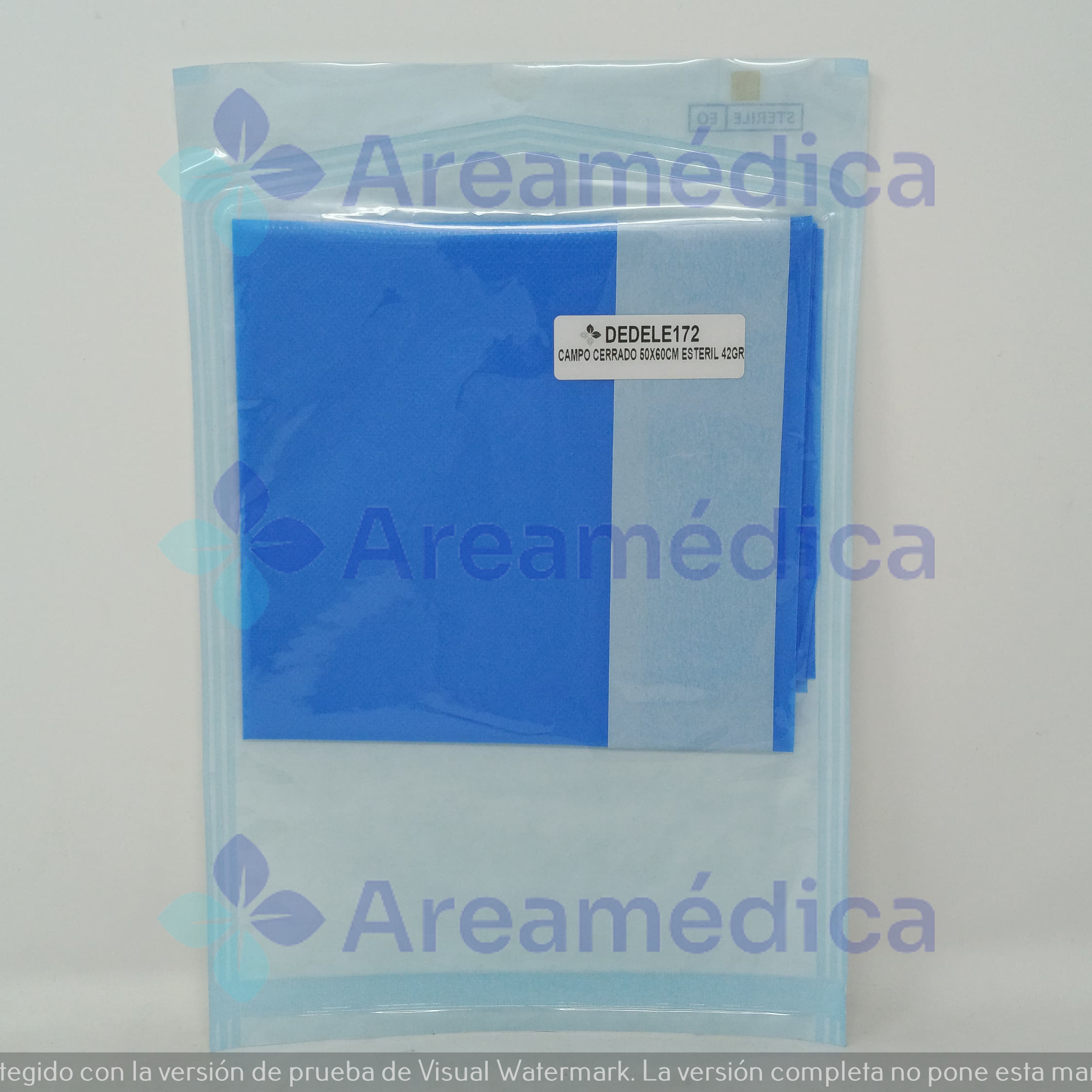 Campo Cerrado Esteril 42GR 50X60CM Con Cinta Adhesiva