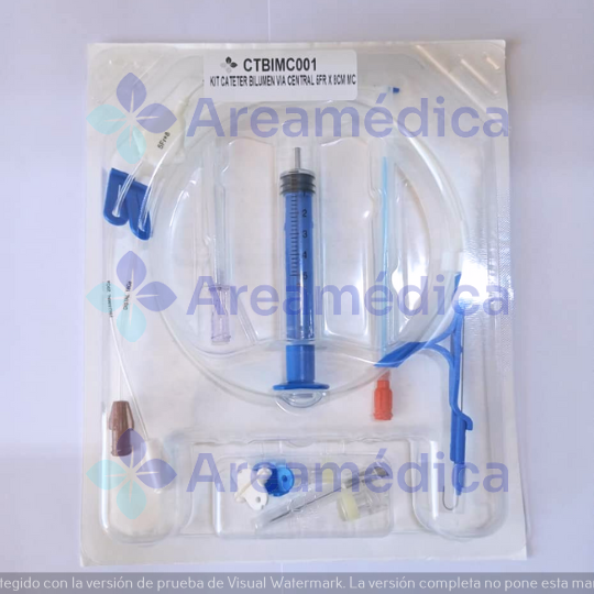 Kit Cateter Bilumen Via Central 5FR X 8CM