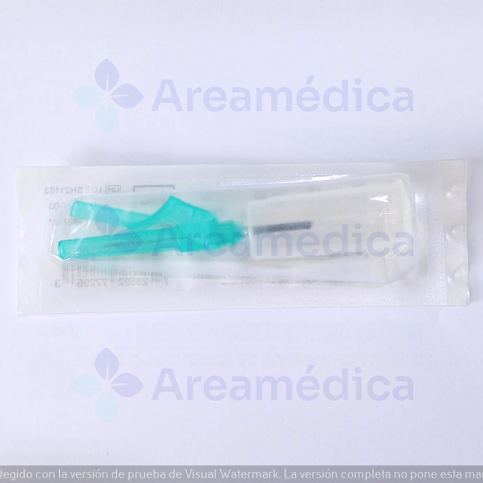 Jeringa de Extraccion de Sangre Vacutainer con Holder Soporte Aguja 21GX1