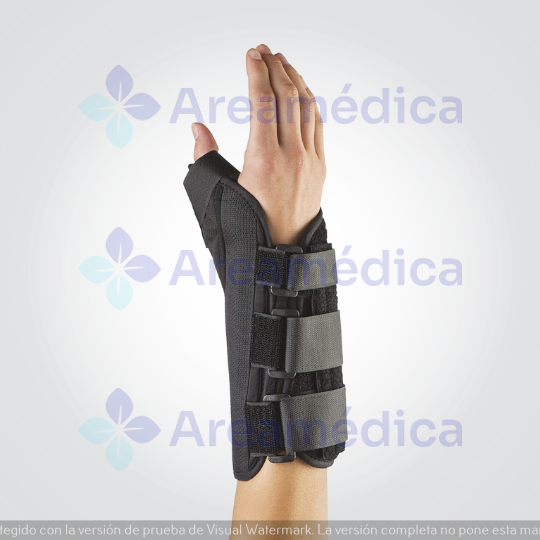 Mu&ntilde;equera Inmovilizador De Pulgar Y Mu&ntilde;eca Ferula Ajustable Talla M Mano Izq