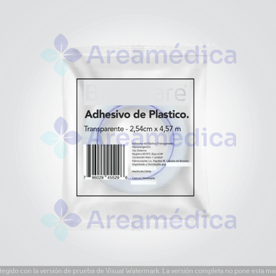 Transpore 1 PLG X 5 YARDAS 2.54CM CM X 4.57 MTS Generico