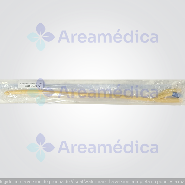 Sonda 3 Vias Latex Siliconado 24FR Foley