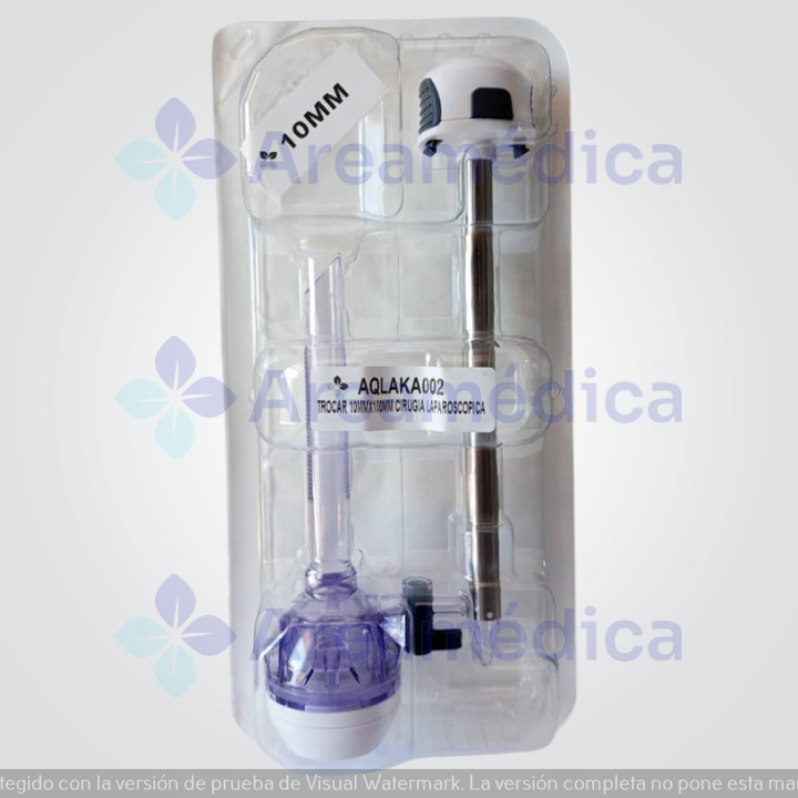Trocar 10MM Cirugia Laparoscopica 10X100MM Trocar Optico Descartable
