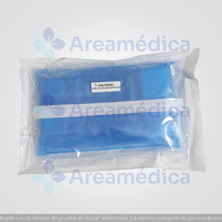 Bandeja De Puncion Lumbar Pediatrica Con Aguja Espinal 27G/Epidural 16G