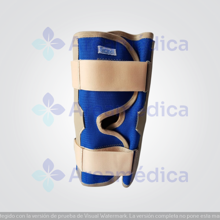 Rodillera Articulada Elastica Ajustable Talla XL Con Articulaciones Laterales