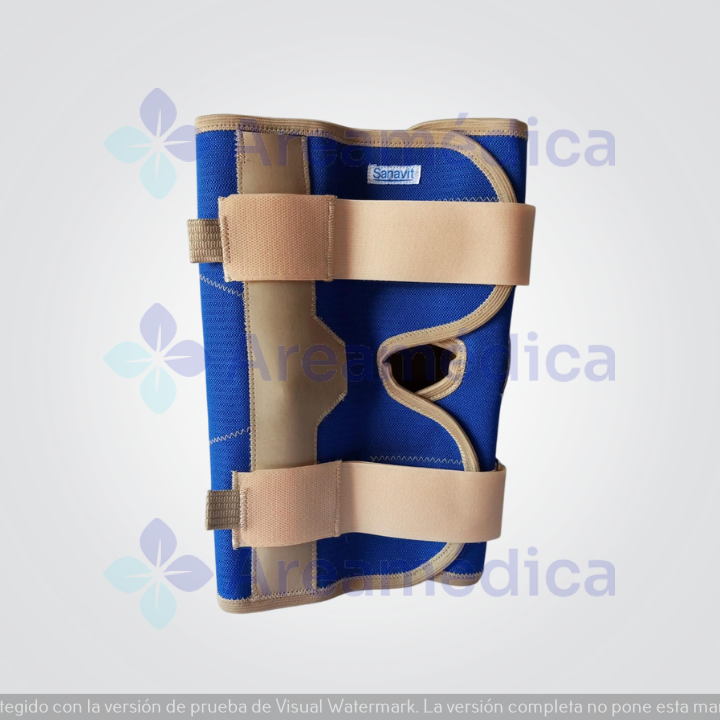 Rodillera Articulada Elastica Ajustable Talla XXL Con Articulaciones Laterales