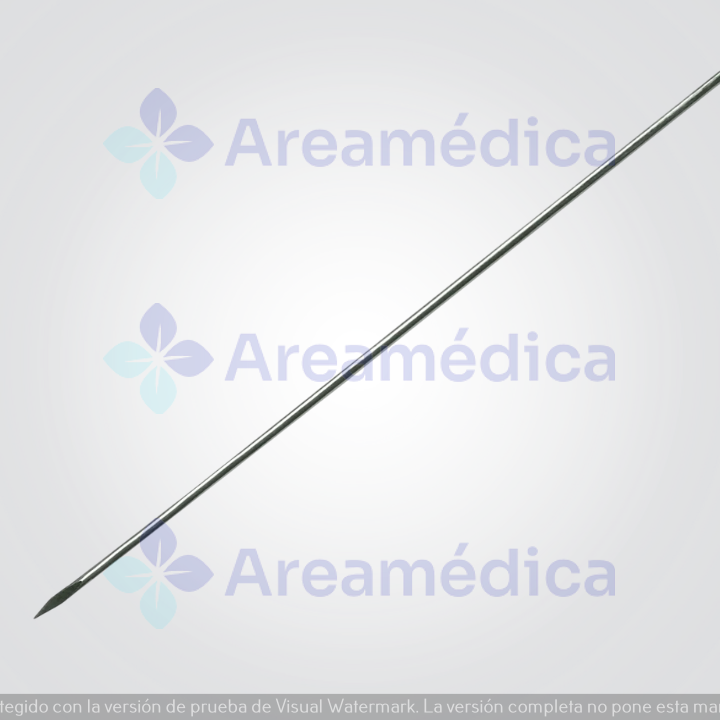 Alambre Kirschner 1.5MM Diametro Largo 30CM Doble Trocar Trauma