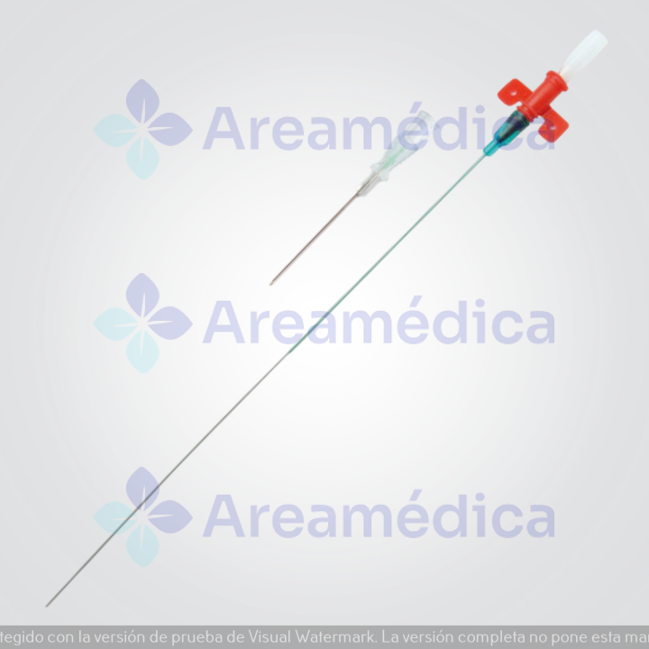 Cateter Arterial 20G X 8CM Ecogenico Aguja 20G X 3.8CM Guia 0.53MM X 20CM