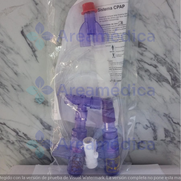 Circuito CPAP BIPAP Adulto Mangueras Y Canula Complemento Para Máscara