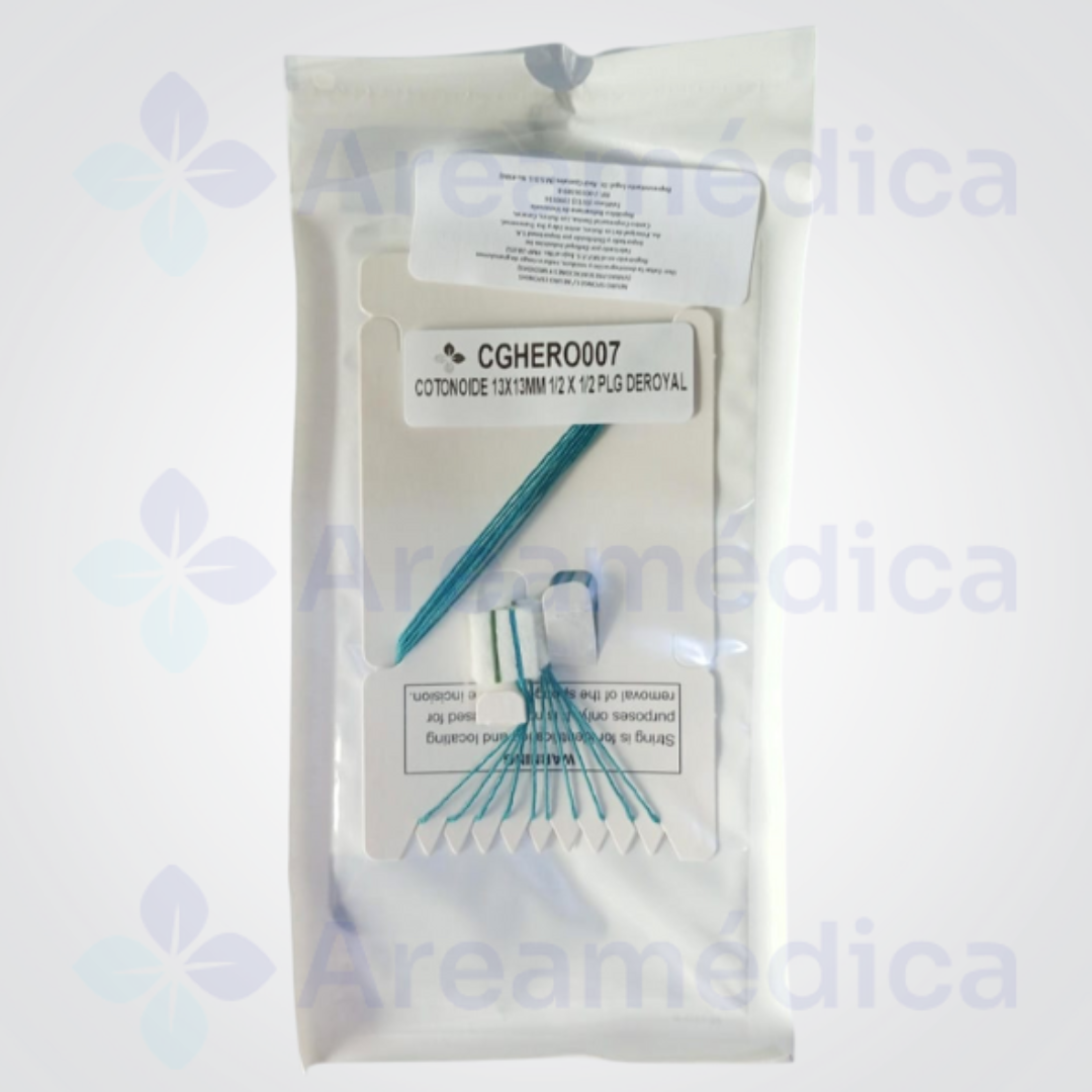 Cotonoide 13X13MM 1/2X1/2PLG Sobre Por 10 Und Cotonoides