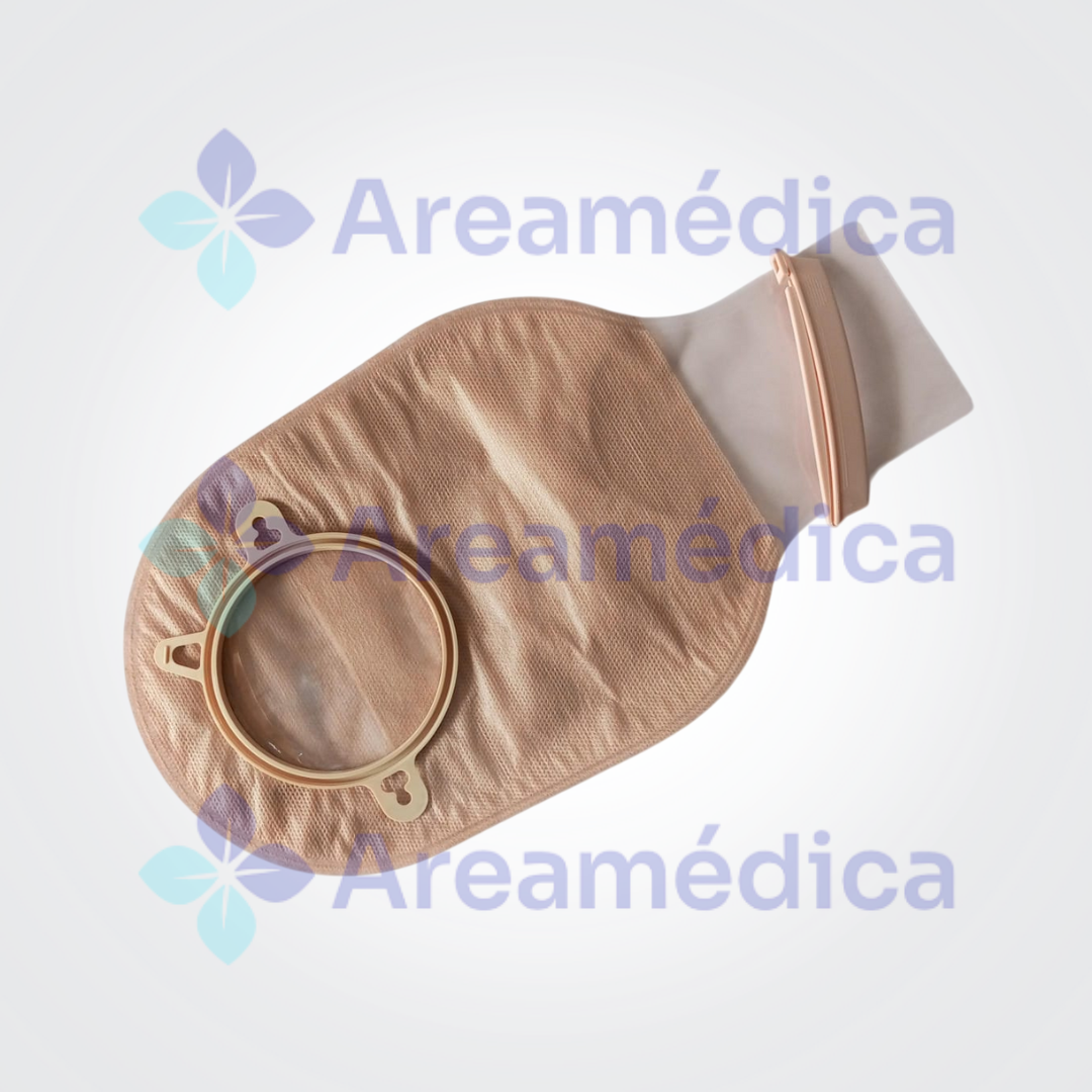 Bolsa Colostomia Ostomia 70MM Beige