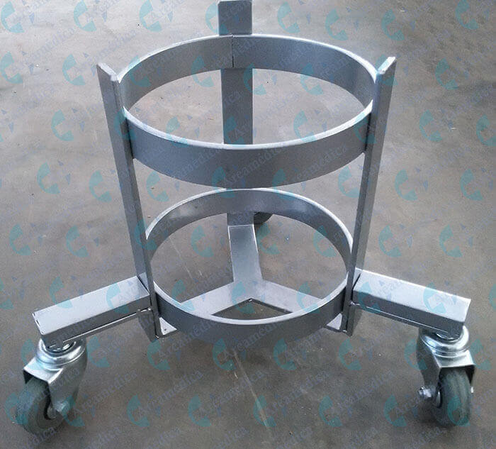 Base rodante para frasco de succion de 1 Galon