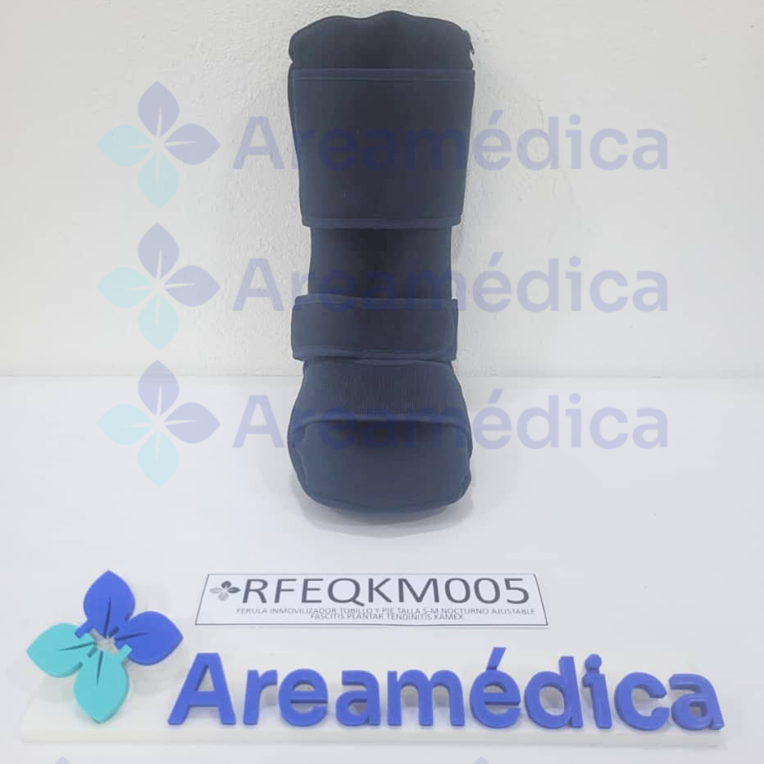 FERULA INMOVILIZADOR TOBILLO Y PIE TALLA S-M NOCTURNO AJUSTABLE FASCITIS PLANTAR