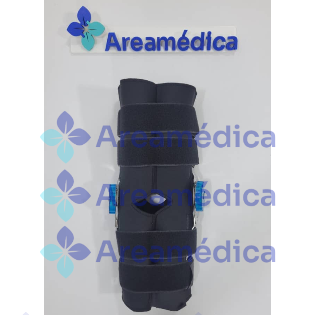 RODILLERA ARTICULADA TALLA XXL DISCO CORTO FLEXION 0 A 90&deg; ARTICULACION CON TOPE