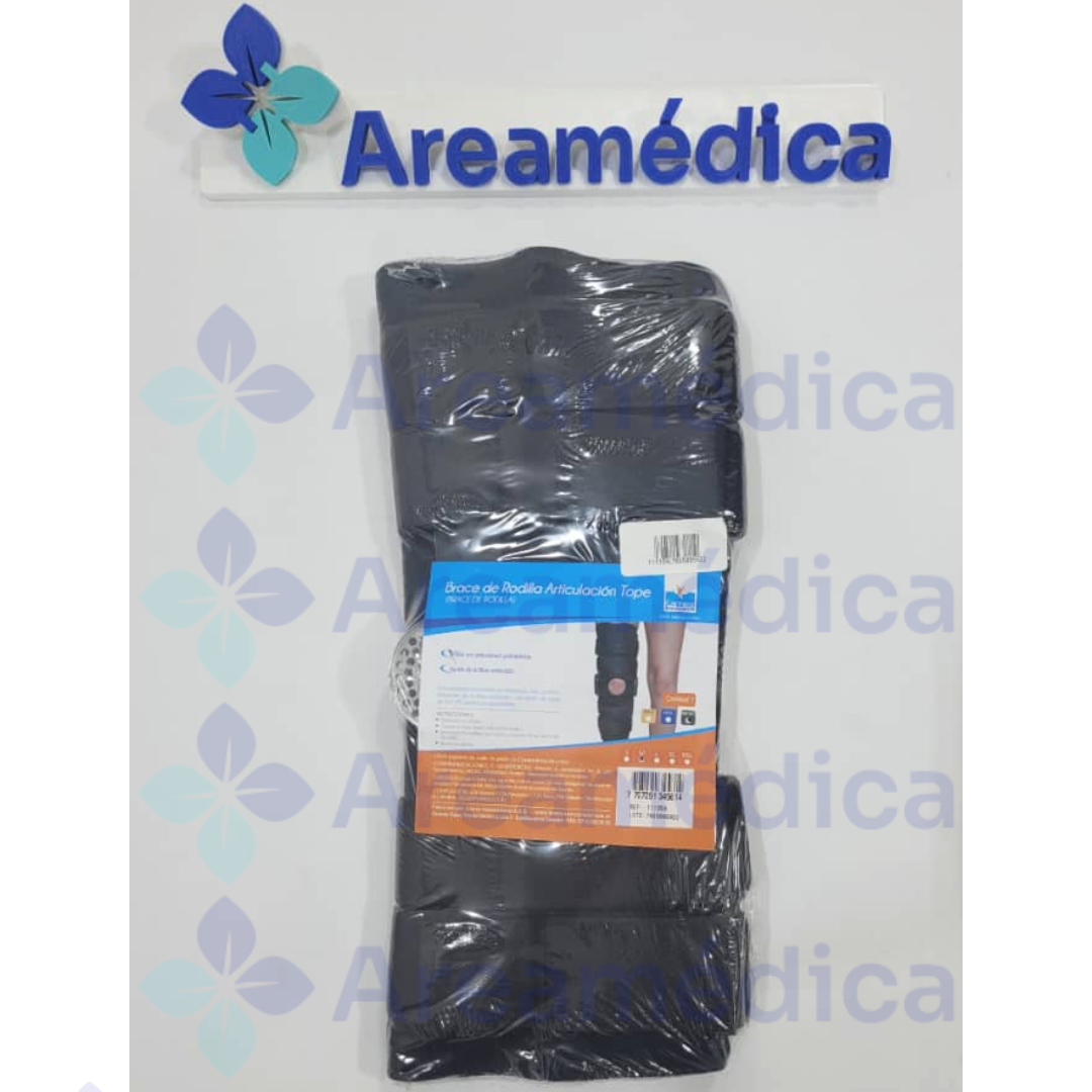 RODILLERA ARTICULADA TALLA M DISCO CORTO FLEXION 0 A 90° ARTICULACION CON TOPE