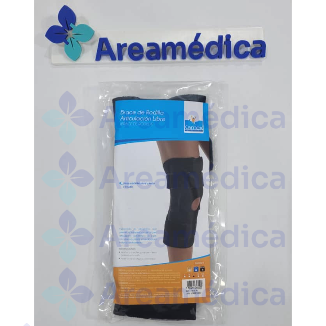 RODILLERA ESTABILIZADORA TALLA L NEOPRENO CON SOPORTE LATERAL METALICO ARTICULAC