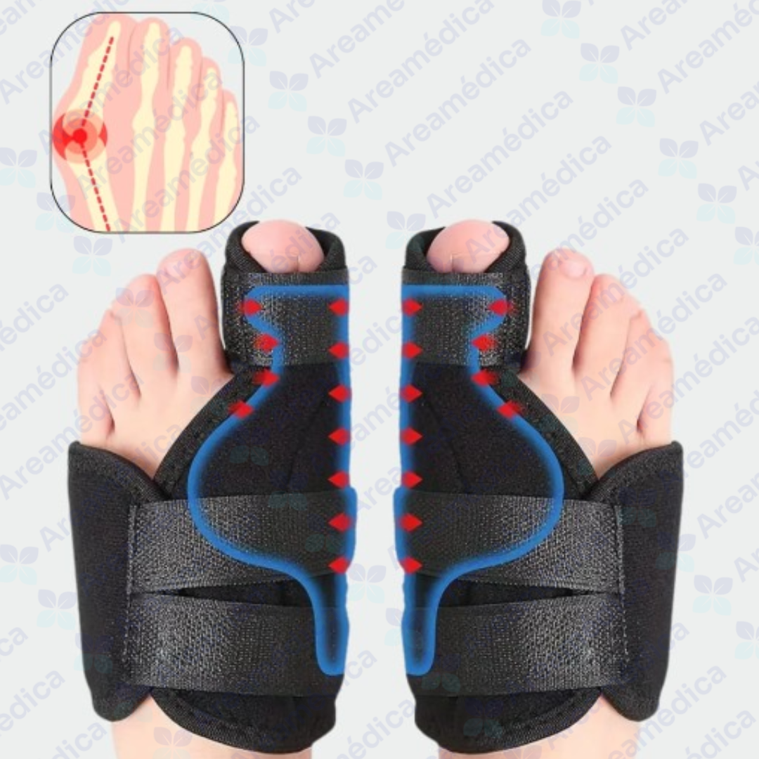 CORRECTOR DE JUANETES TALLA L NOCTURNO CON PROTECTOR DE DEDO GORDO PRECIO X PAR