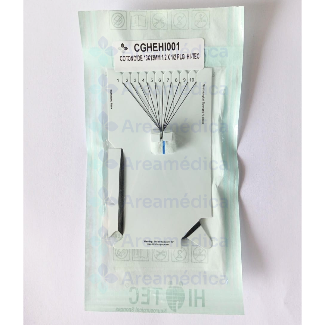 COTONOIDE 13X13MM 1/2 X 1/2 PLG  SOBRE X 10 UNIDADES