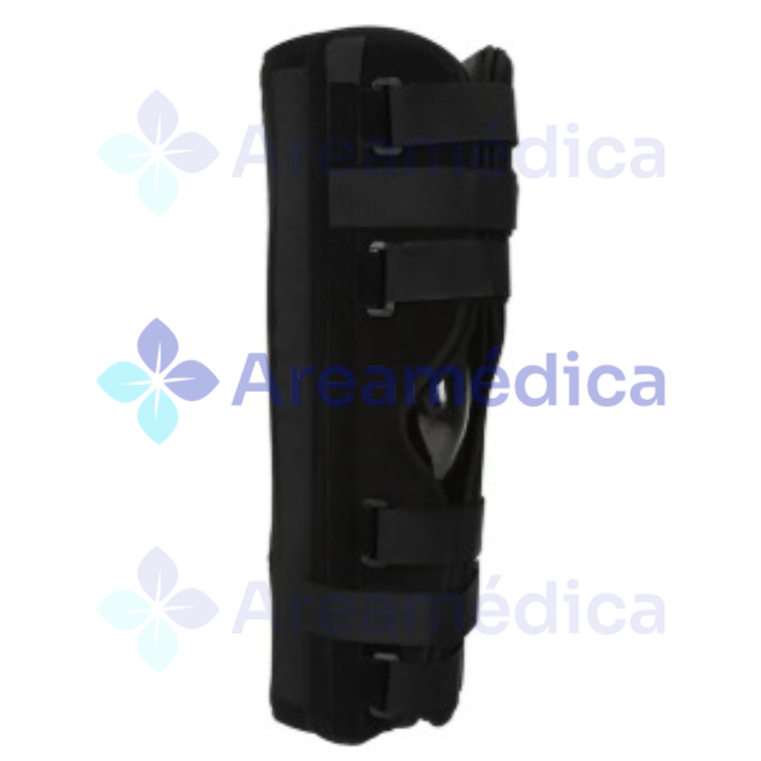 INMOVILIZADOR DE RODILLA C/SOPORTE POSTERIOR  TALLA M CORREAS AJUSTABLES NEGRO