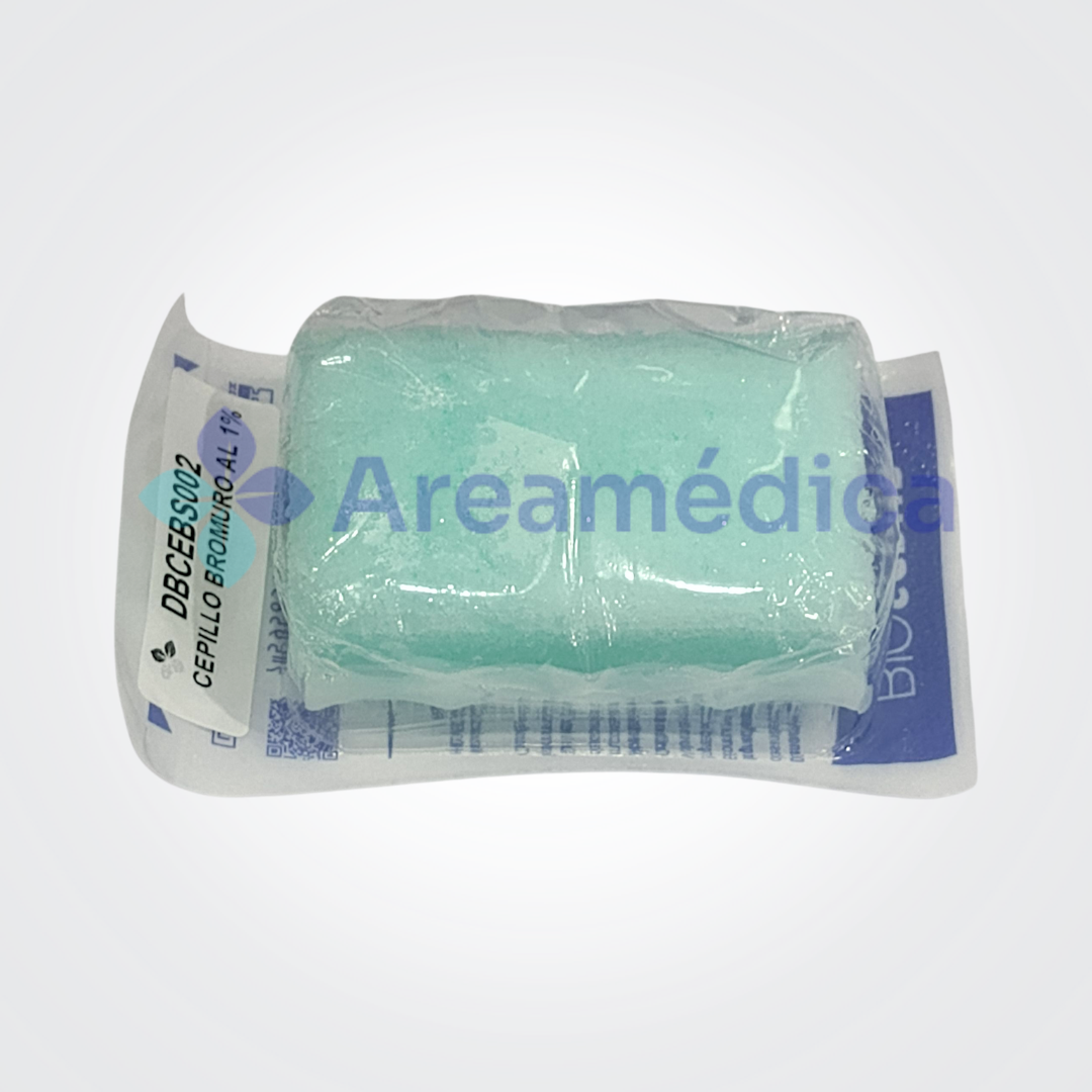 CEPILLO PRE QUIRURGICO CON SOLUCION BROMURO AL 1% VENTA X UNIDAD